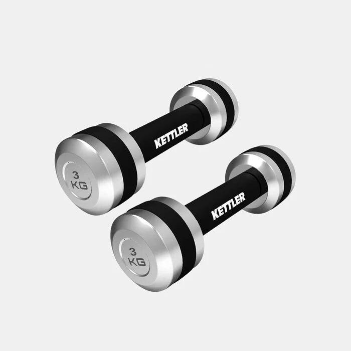 Chrome Dumbbells - 3kg (1 Pair)