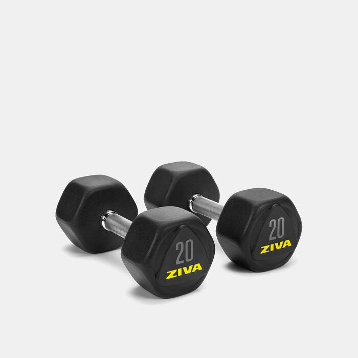 Performance Hexagon Steel Dumbbell - 20kg (1 Pair)